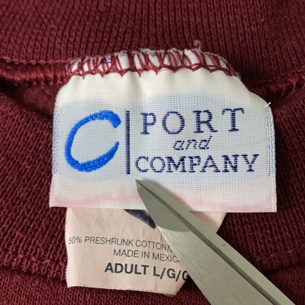 Vintage 90s Oversized Windham Winery Crest Embroidered Crewneck Prep Aca… - Picture 7 of 12